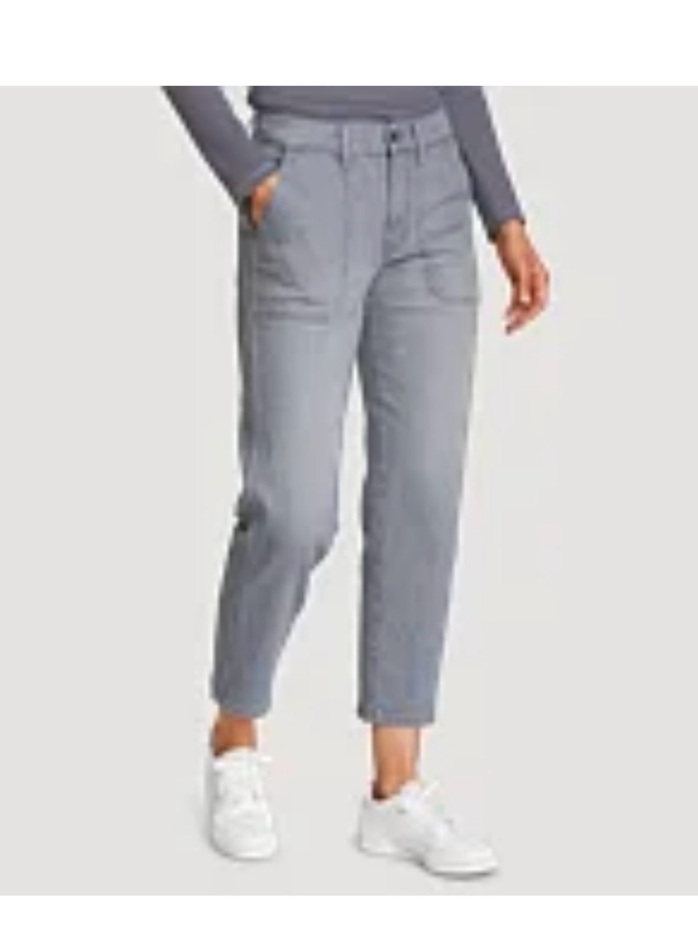 Eddie Bauer Women’s Authentic Relaxed Fit Jeans SZ 18W Midnight Navy